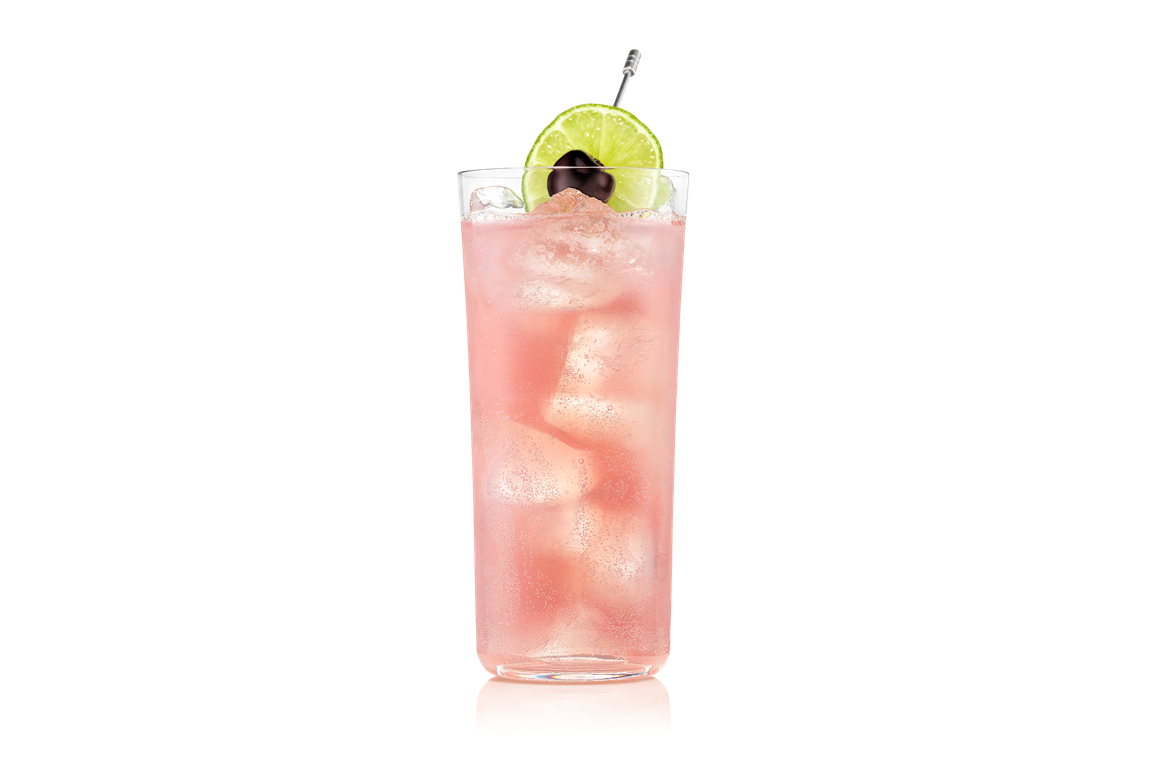 A glass of roku sakura sling