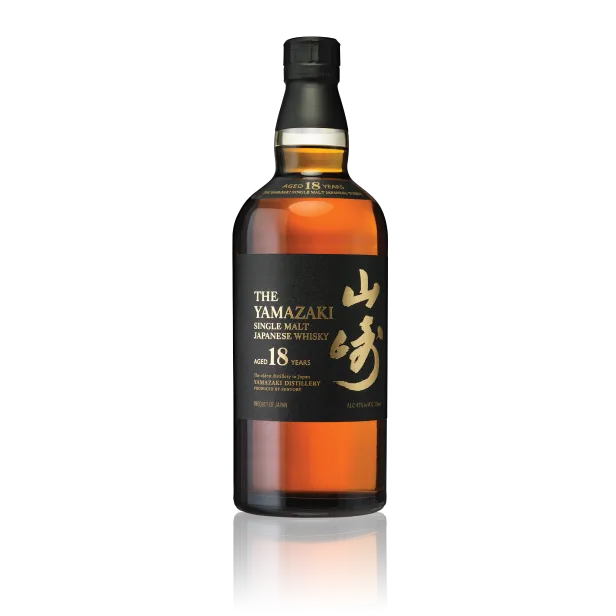 A bottle of Yamazaki 18 Year Old
