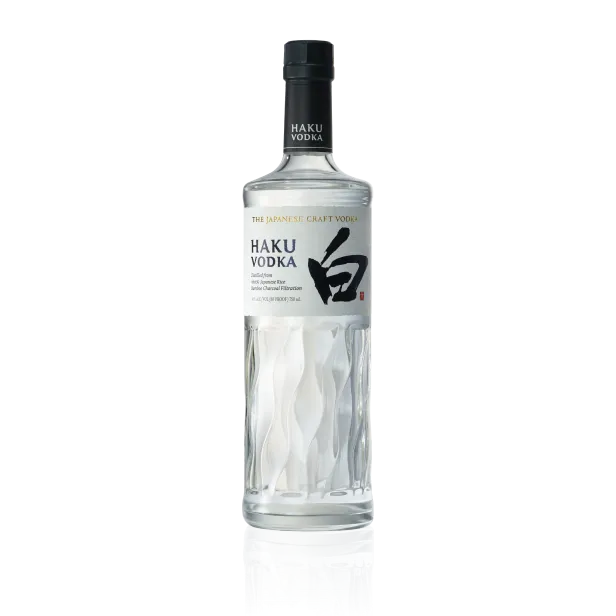 Haku Craft Vodka in cylindrical bottle