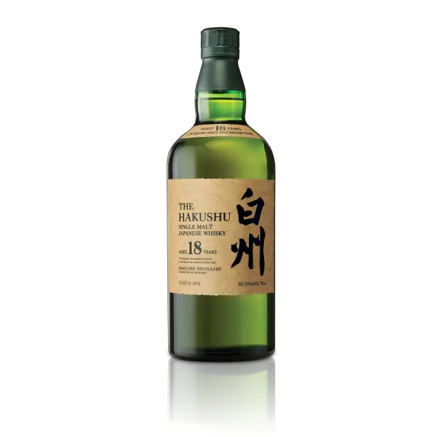 A bottle of Hakushu 18