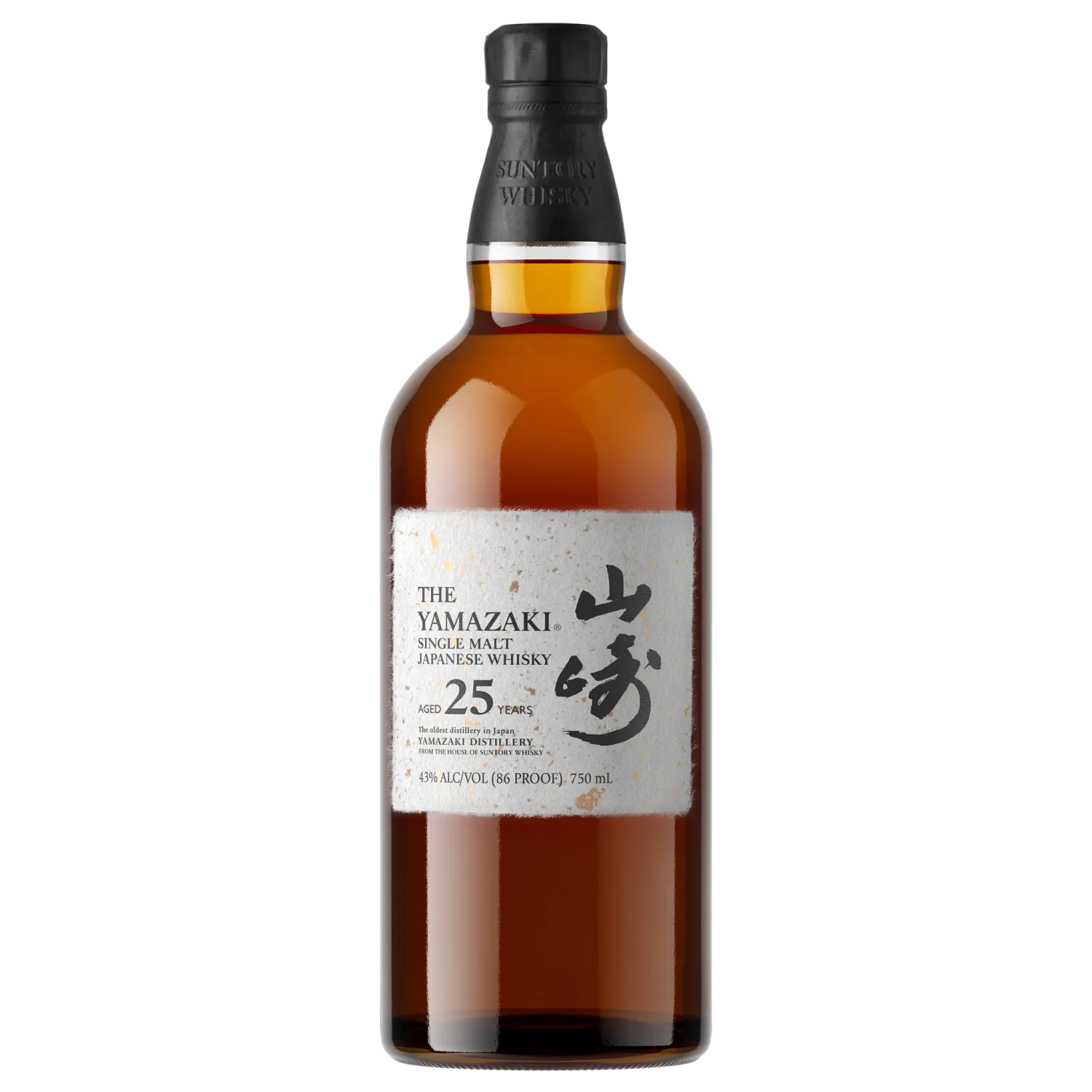 yamazaki 25 bottle