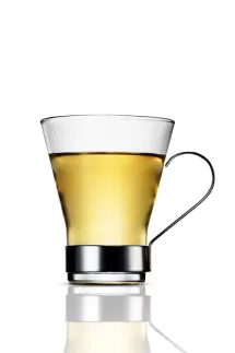Small clear glass filled with Japanese Hot Whisky