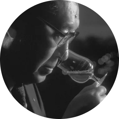 Master blender Keizo Saji is nosing whisky