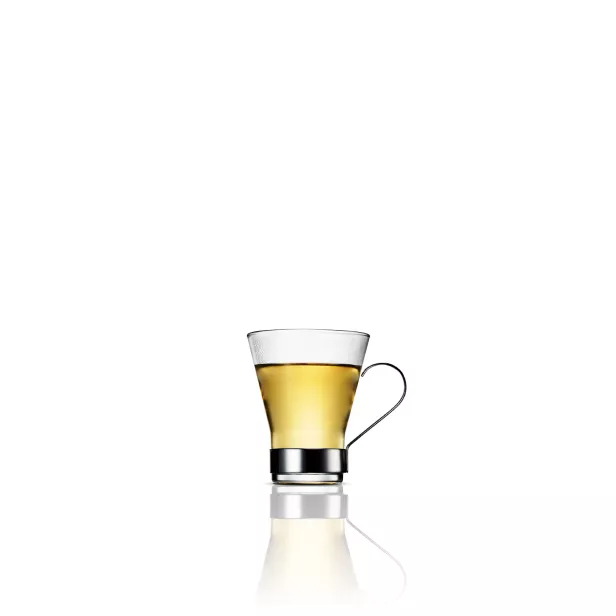 Small clear glass filled with Japanese Hot Whisky