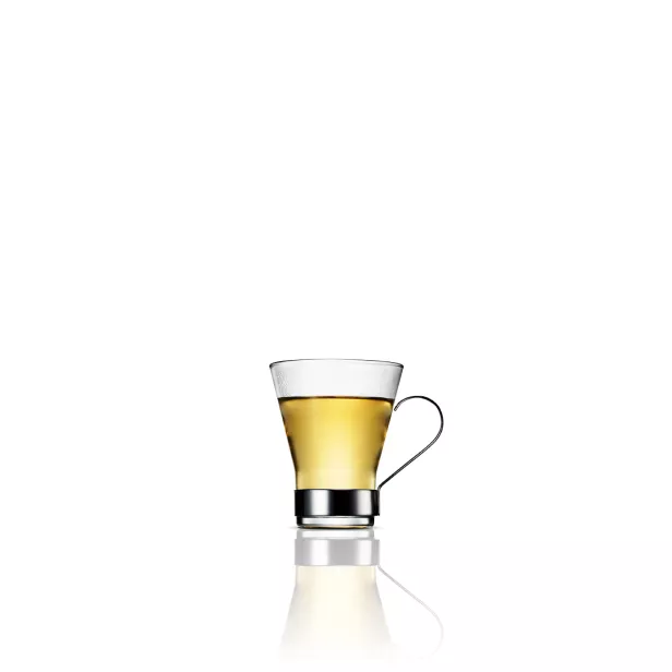 Small Transparent Glass Coffee Cup Mountain Cup Glass Whisky Heat