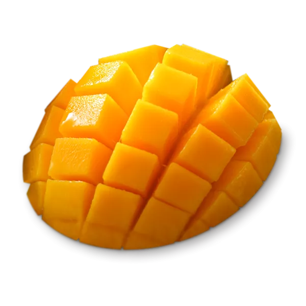 Cubed mango