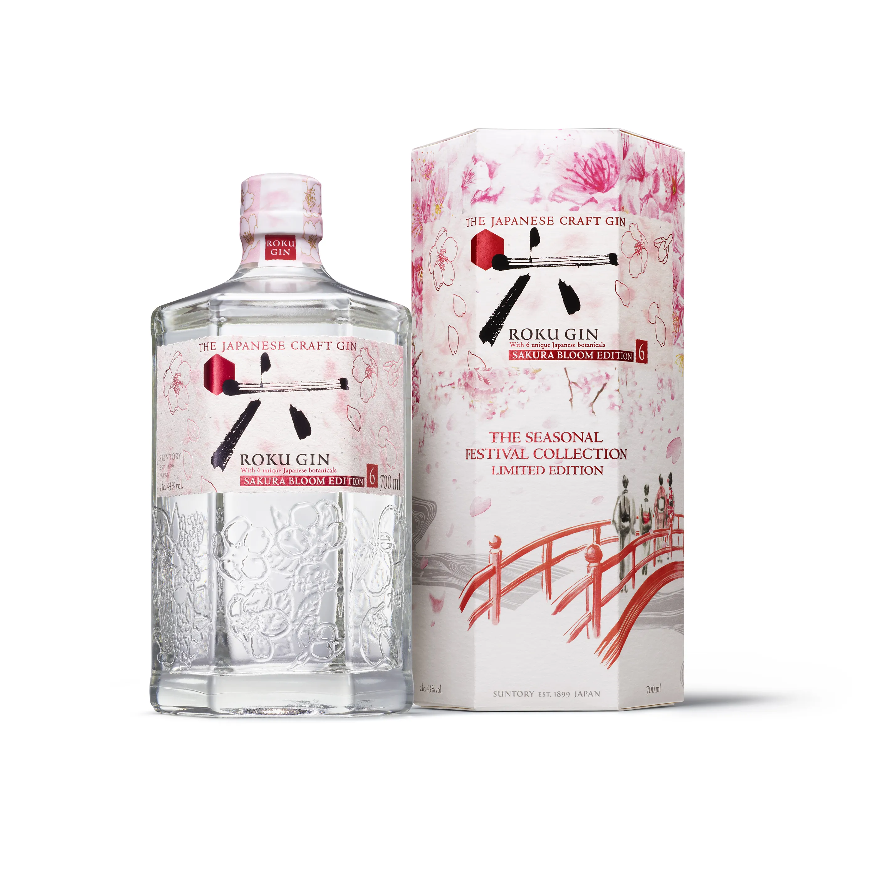 Roku Sakura Bloom 2024 Edition Bottle and Box
