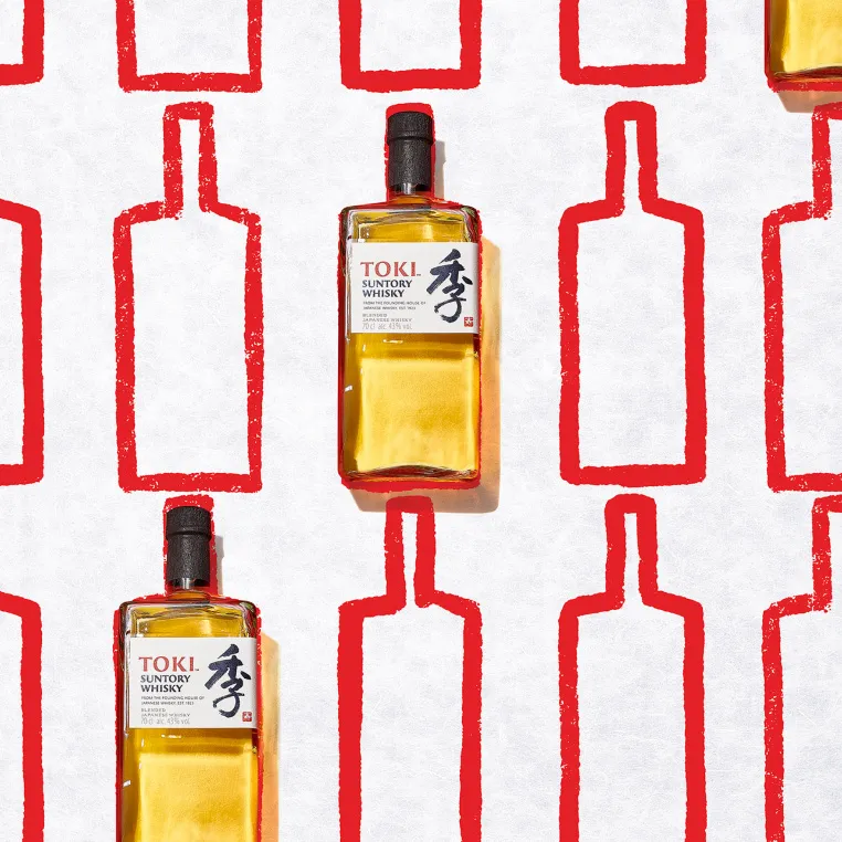Two bottles of toki.