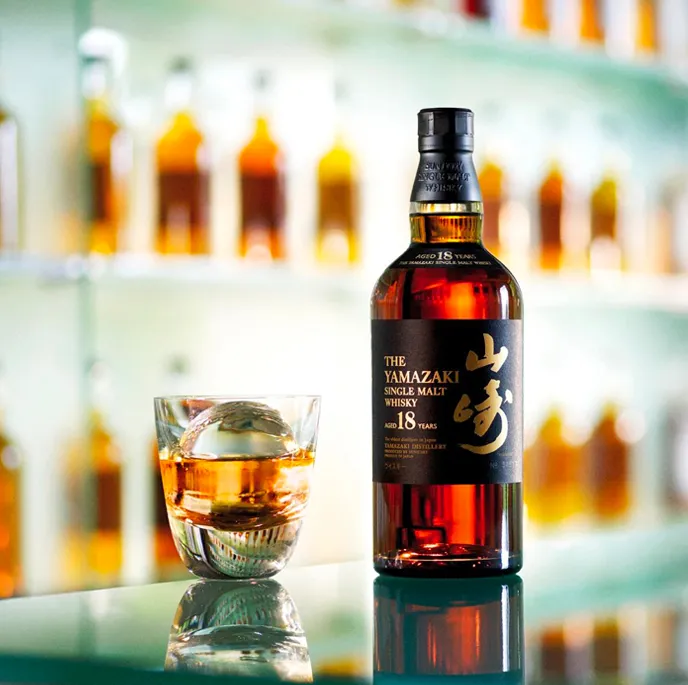 Yamazaki single malt whisky