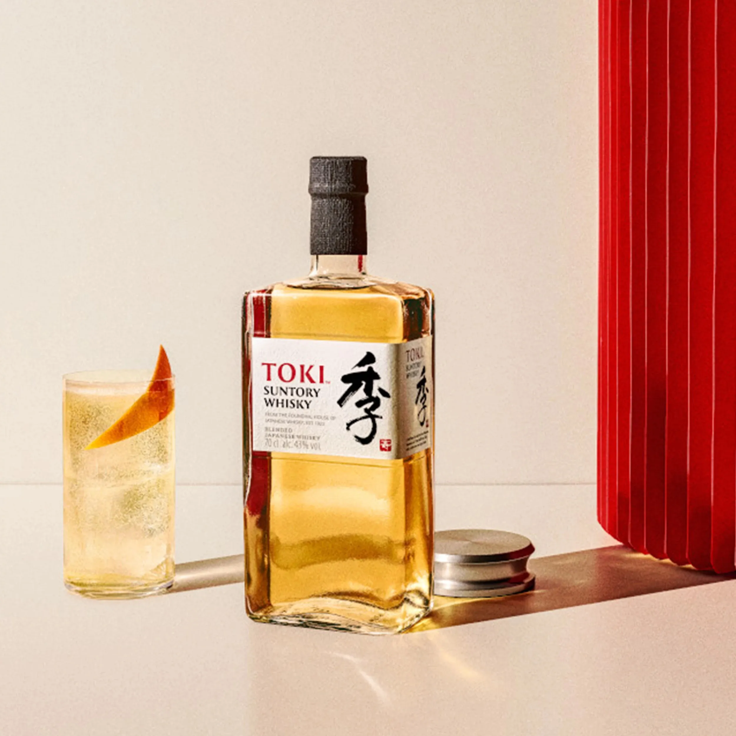 Toki Suntory Whisky bottle