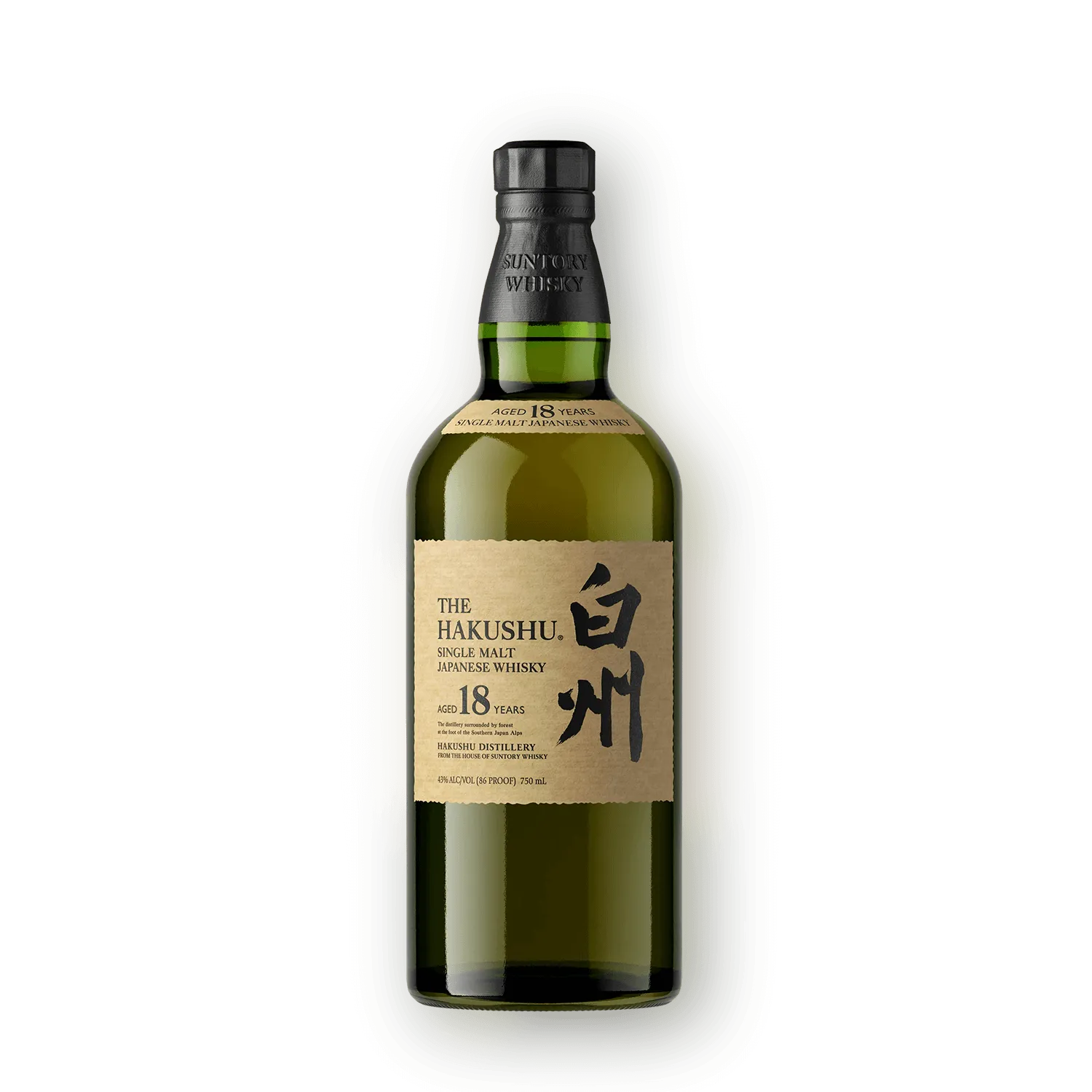 Bottle of Hakushu 18yo