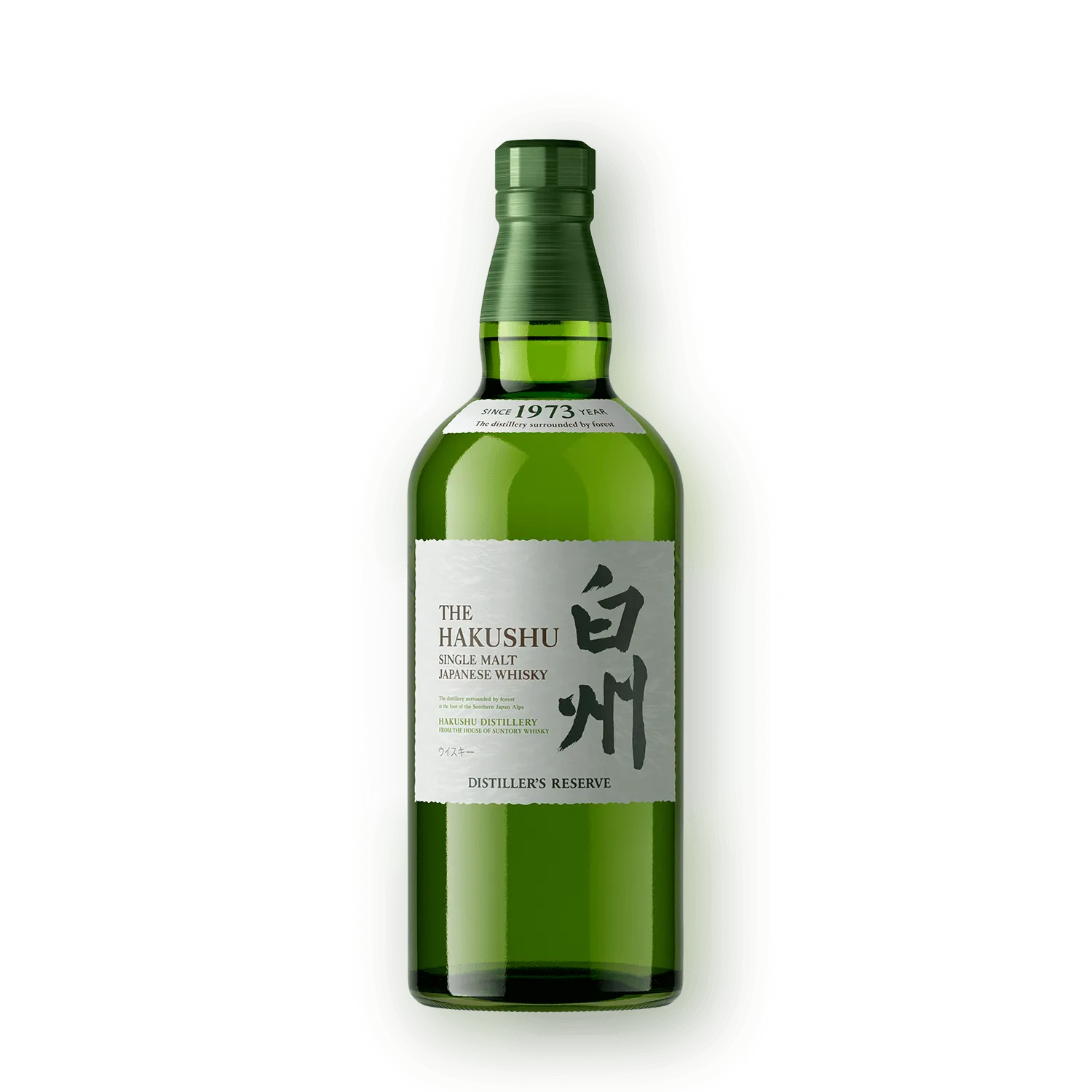 Bottle of hakushu distiller's reserve