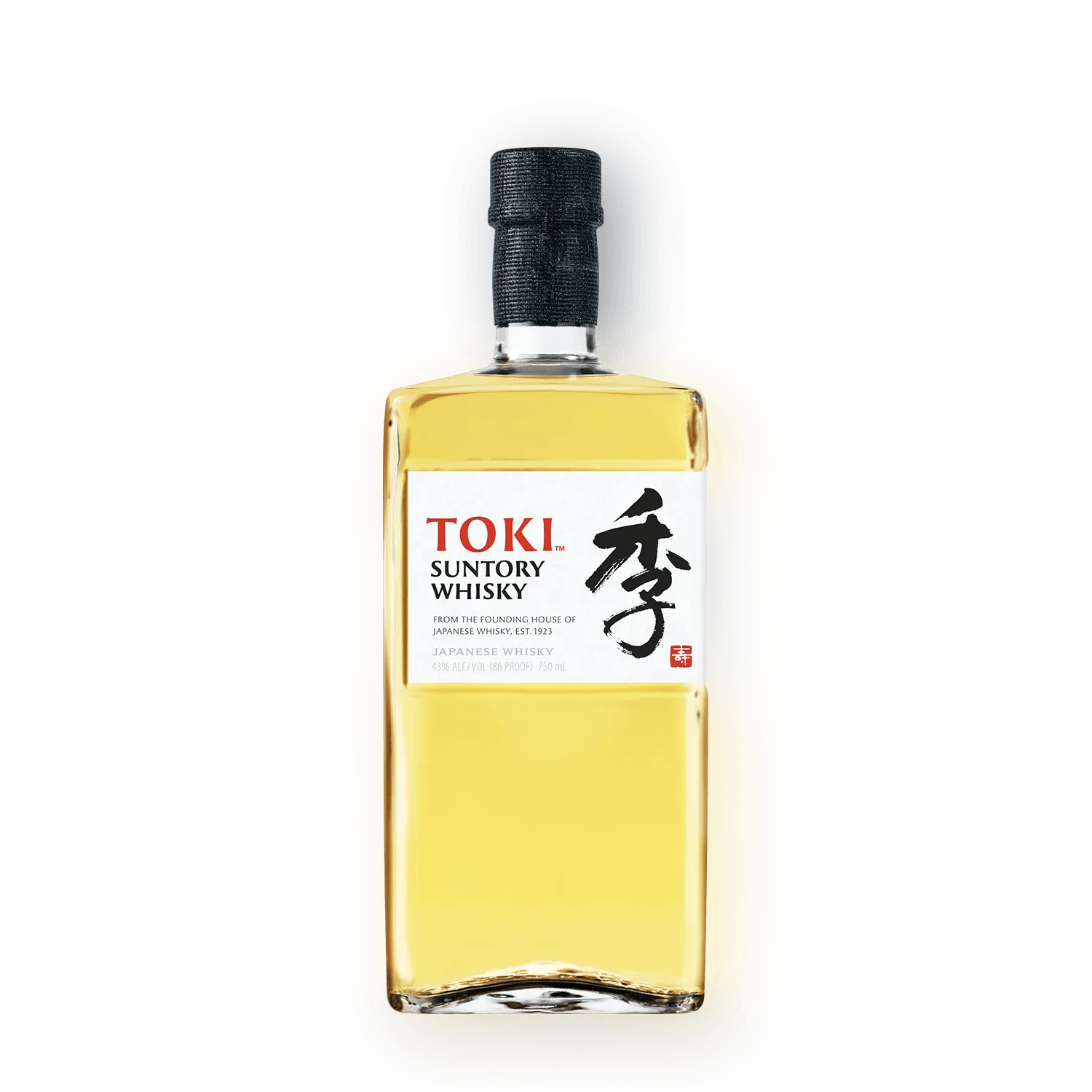 Bottle of toki whisky