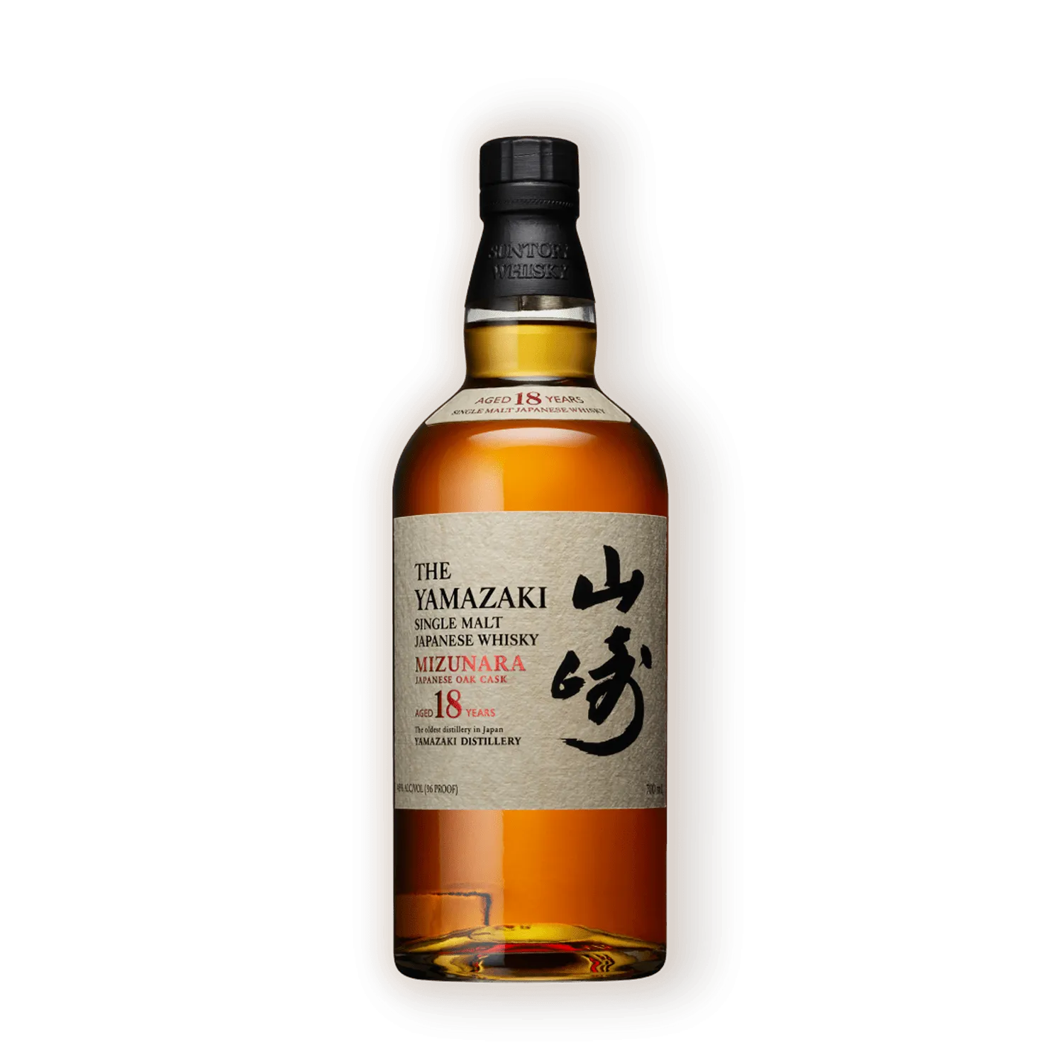 Yamazaki 18 year old mizunara bottle