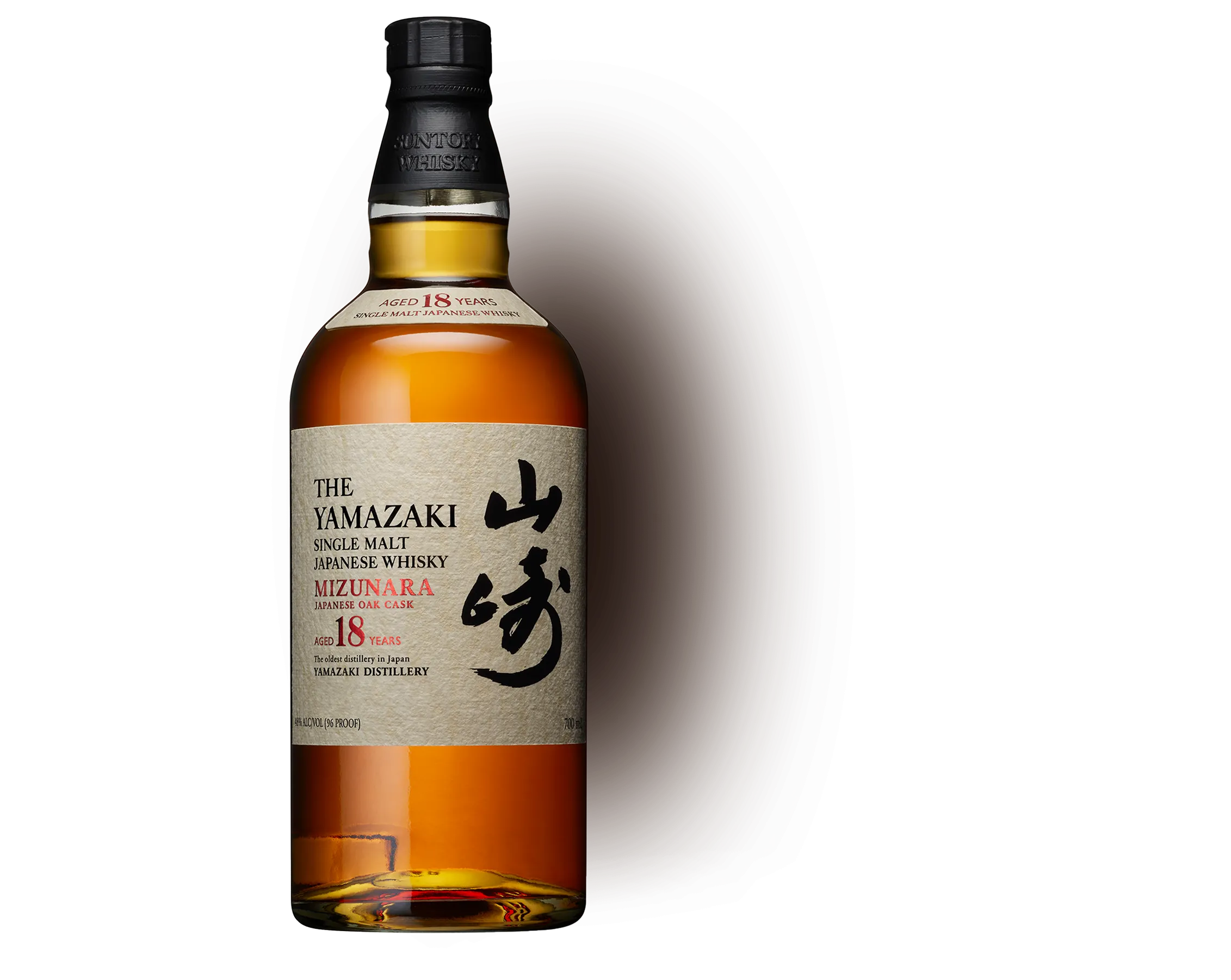 Yamazaki 18 year old mizunara bottle