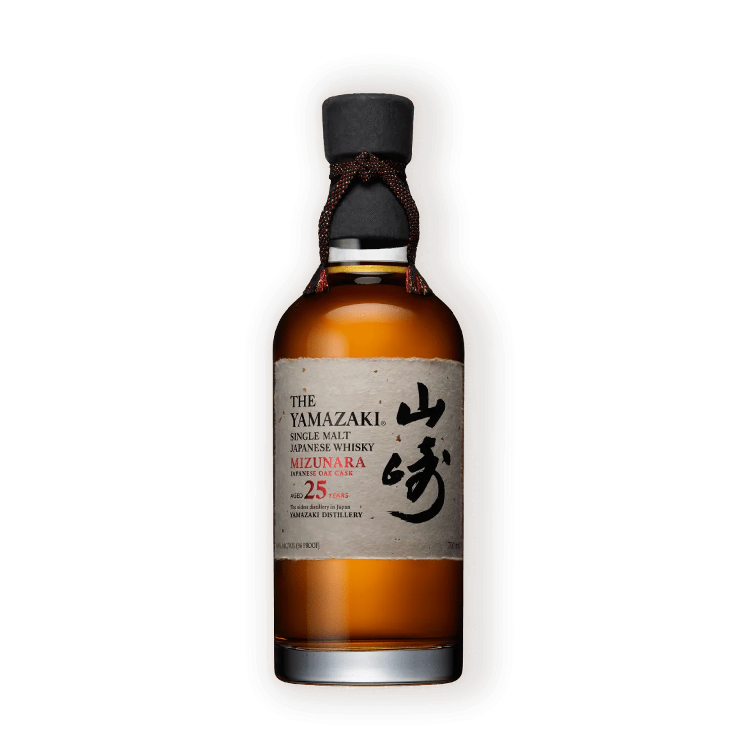 Yamazaki 25 year old mizunara bottle