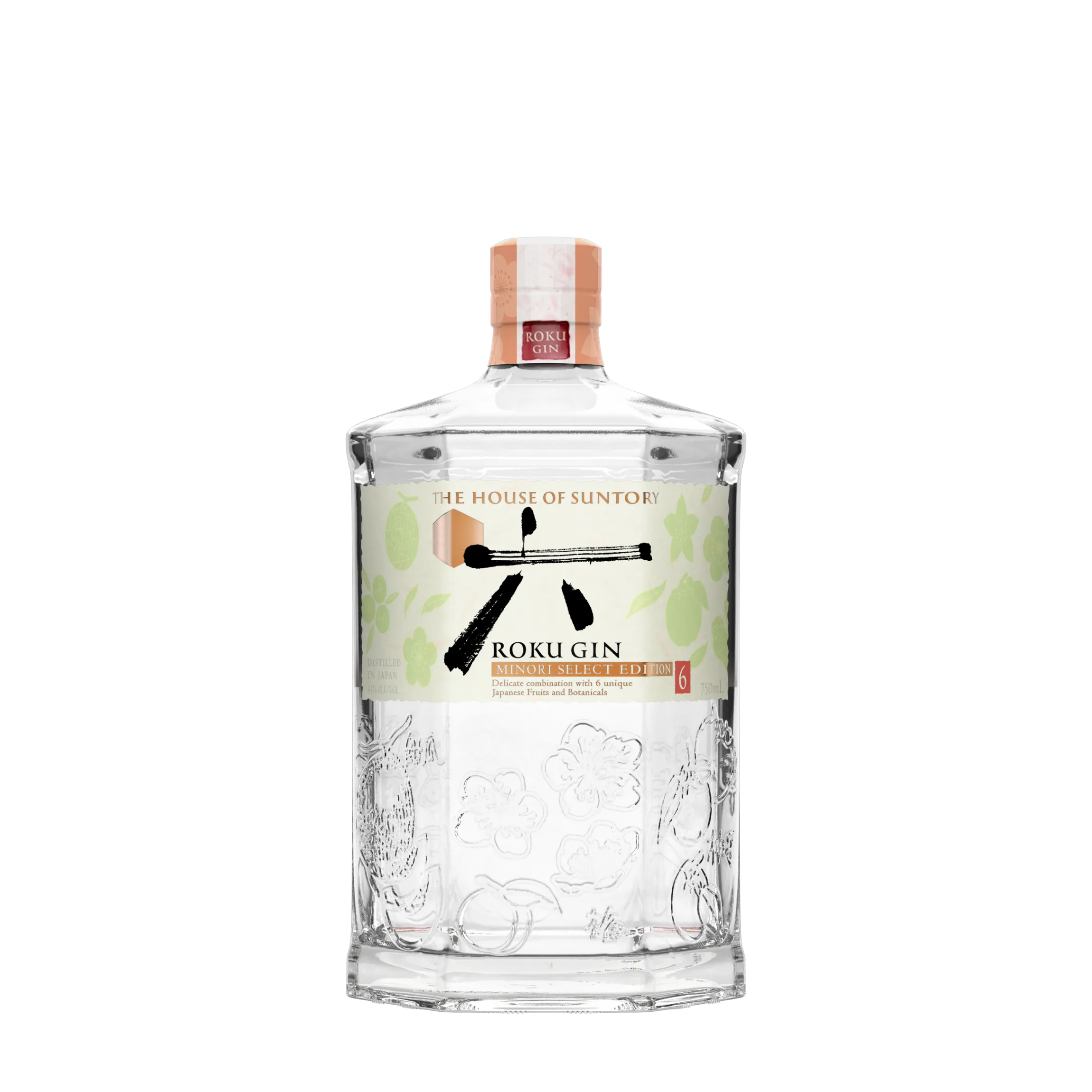 Roku gin minori Select edition bottle