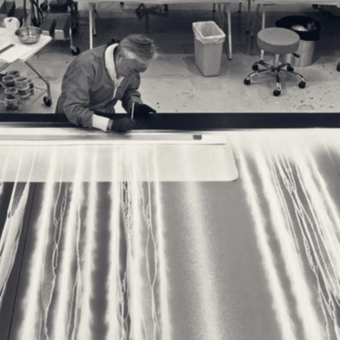 senju making a beautiful art