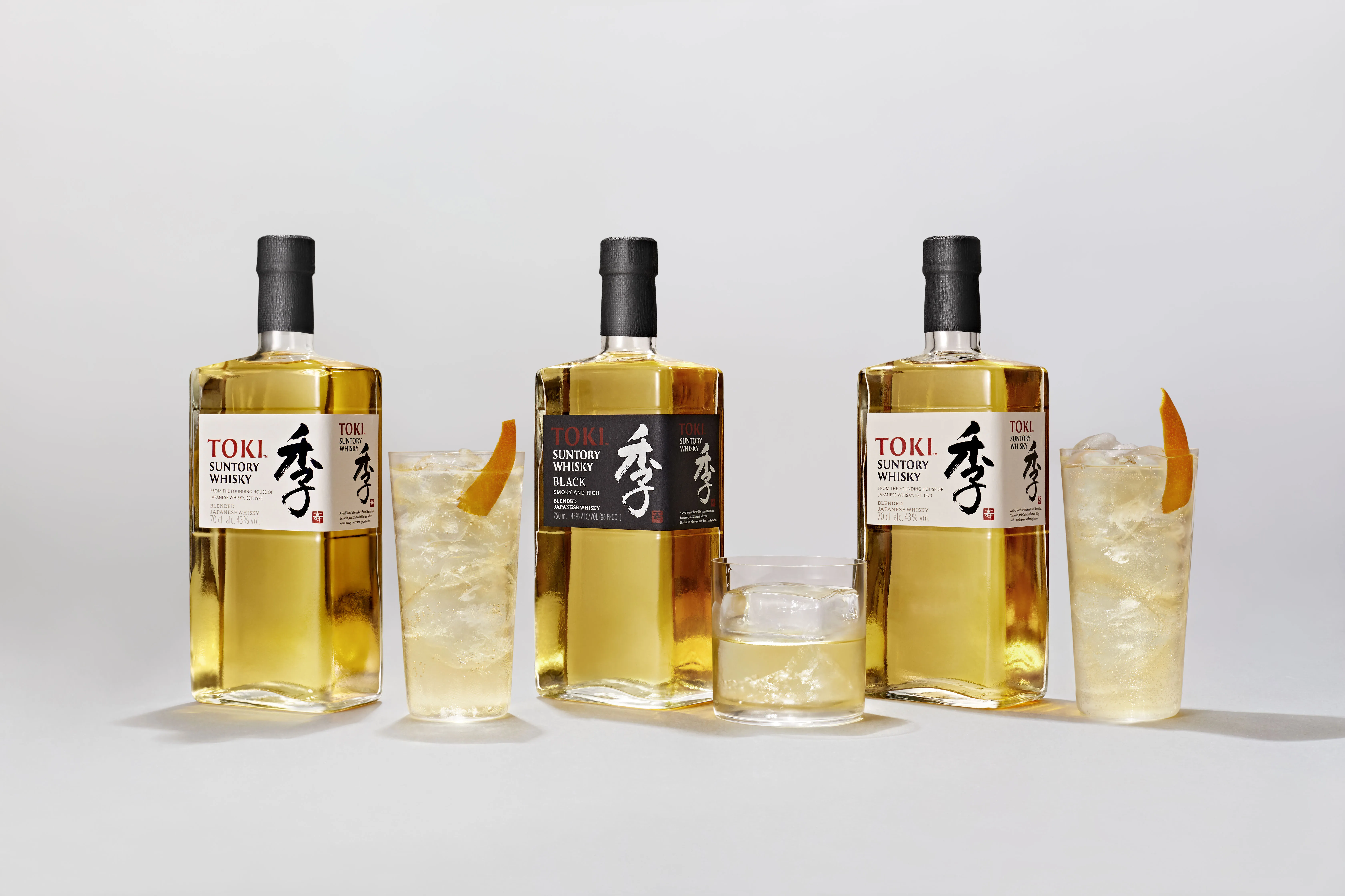 P533-T6-1858 SUNTORY WHISKEY サントリー ピュアモルトウィスキー 山崎 12年 ミニボトル 50ml 43％ 未開栓品 Toki® Blended Japanese Whisky | The House of Suntory