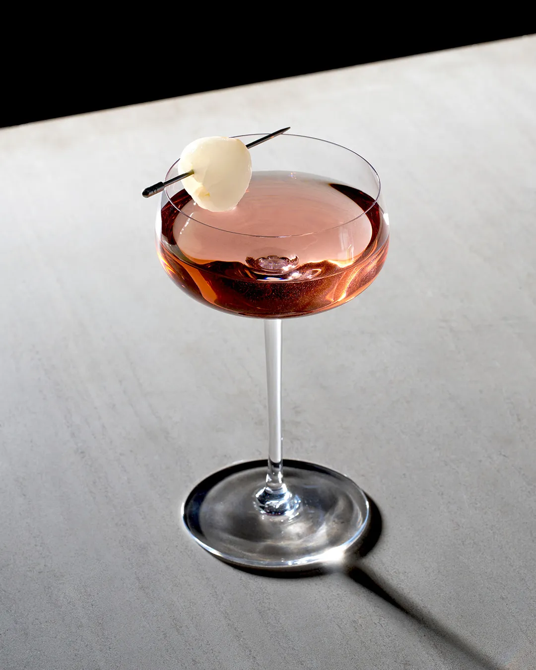 haku-lychee-martini  in glass