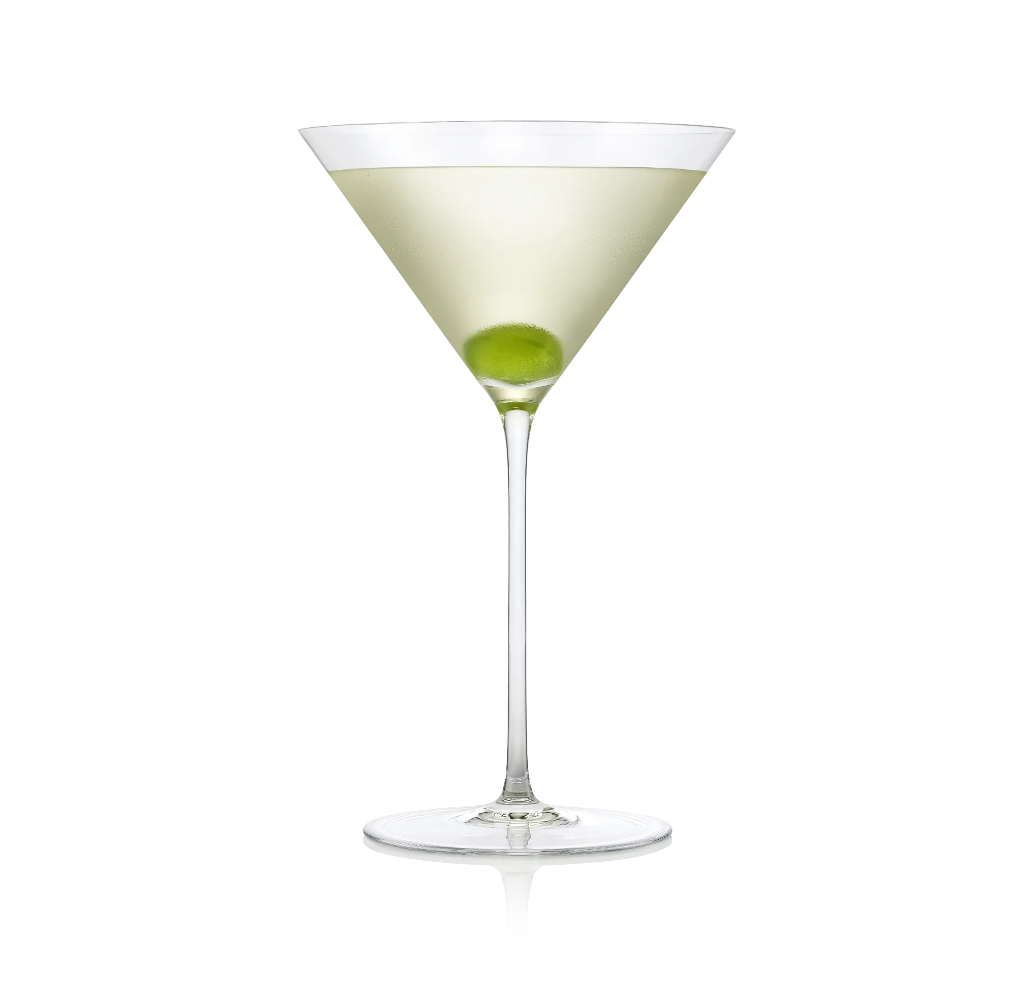 A glass of HAKU WHITE PEACH MARTINISH